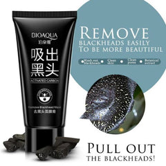 Bioaqua Black Suction Activated Carbon Remove Blackhead Mas - 60g