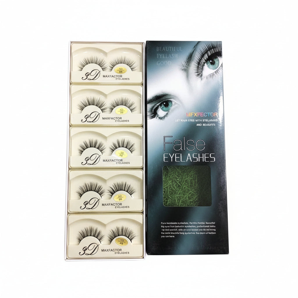 MFXFECTOR 3D False Eye Lashes - Pack of 10
