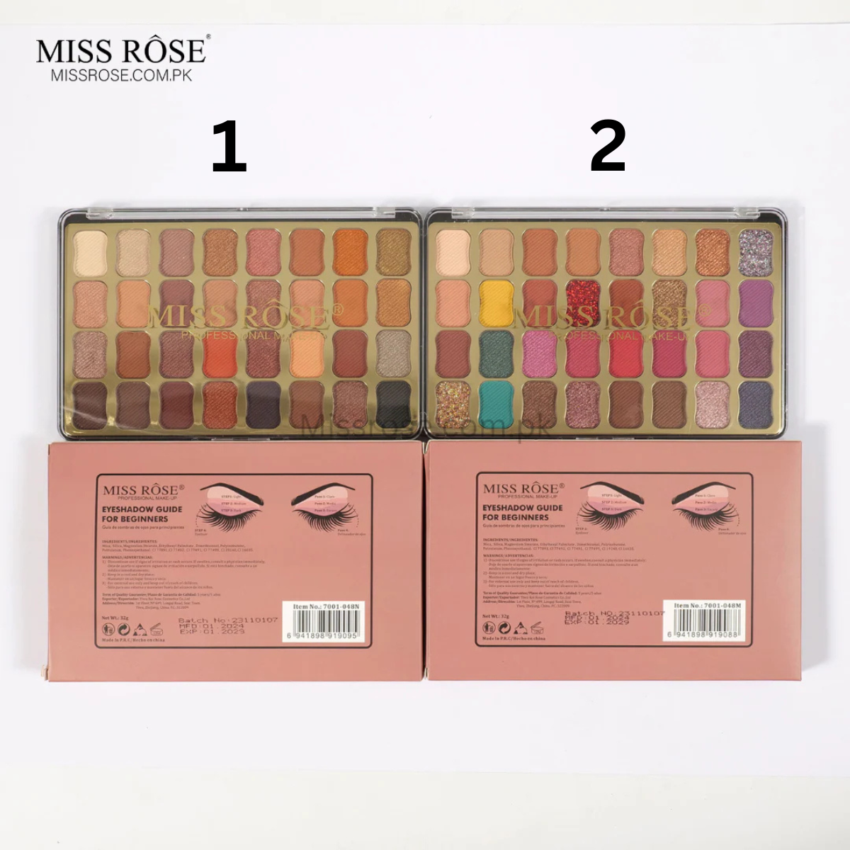 Miss Rose Radiant Limited Edition Palette - 32 Colors