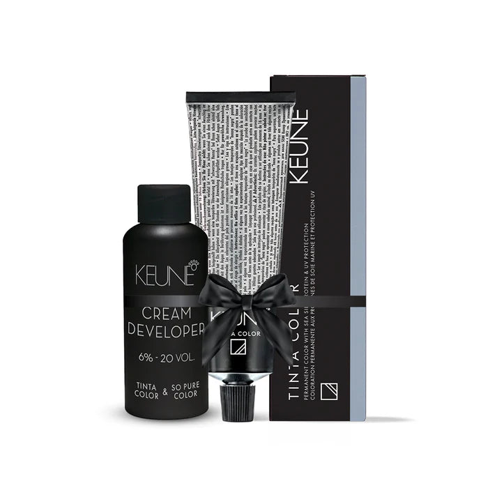 Keune Tinta DARK BLONDE 6 with Keune Developer 20 Volume - 60 ml