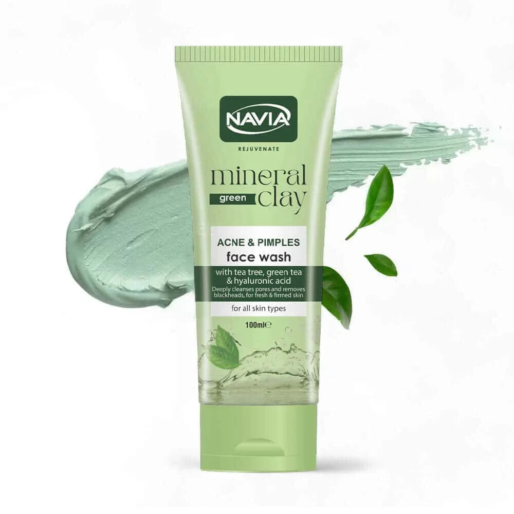 Navia Mineral Clay Face Wash - 100ml