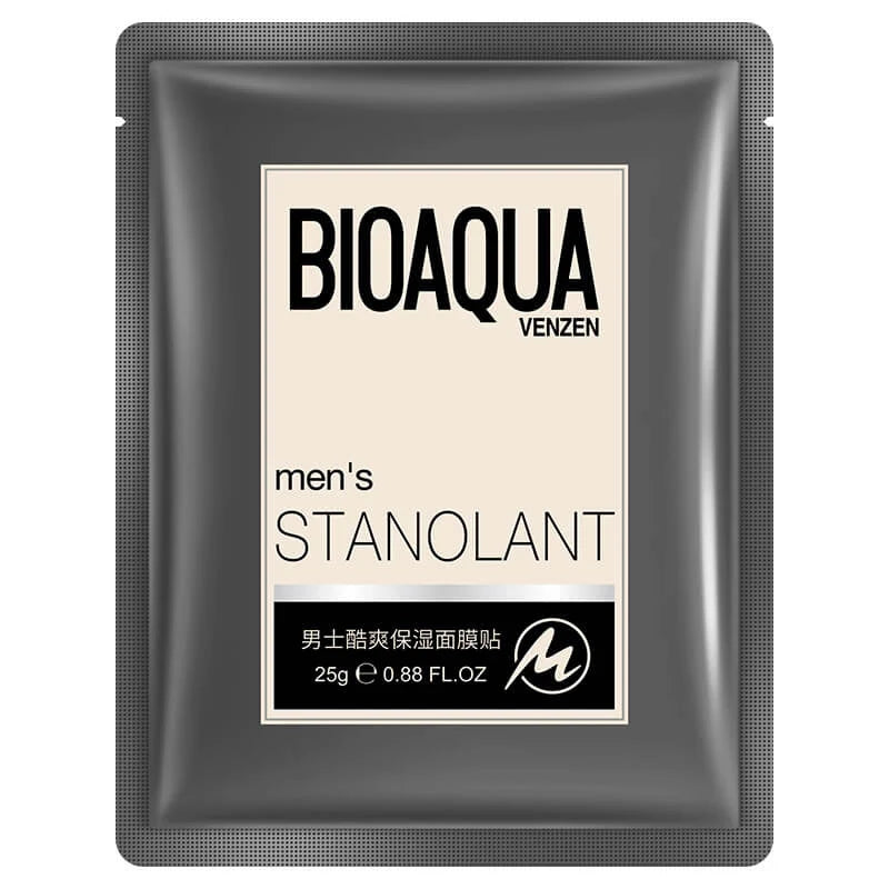 BIOAQUA Men's Cool Moisturizing Facial Sheet Mask - 25g