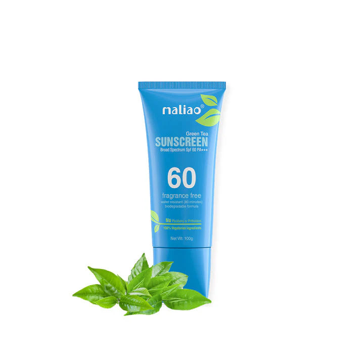 Maliao Fragrance Free Green Tea Sunscreen - 100g
