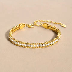 Stainless Steel Stone Bracelets for Women - Each