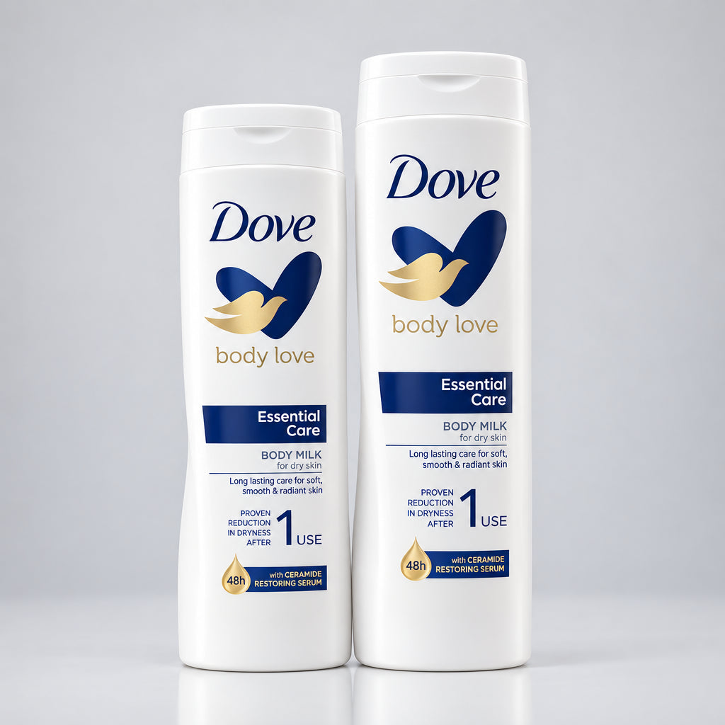Dove Essential Care Body Milk - 250ml