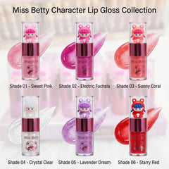 Miss Betty Toon Glitter Lip Oil