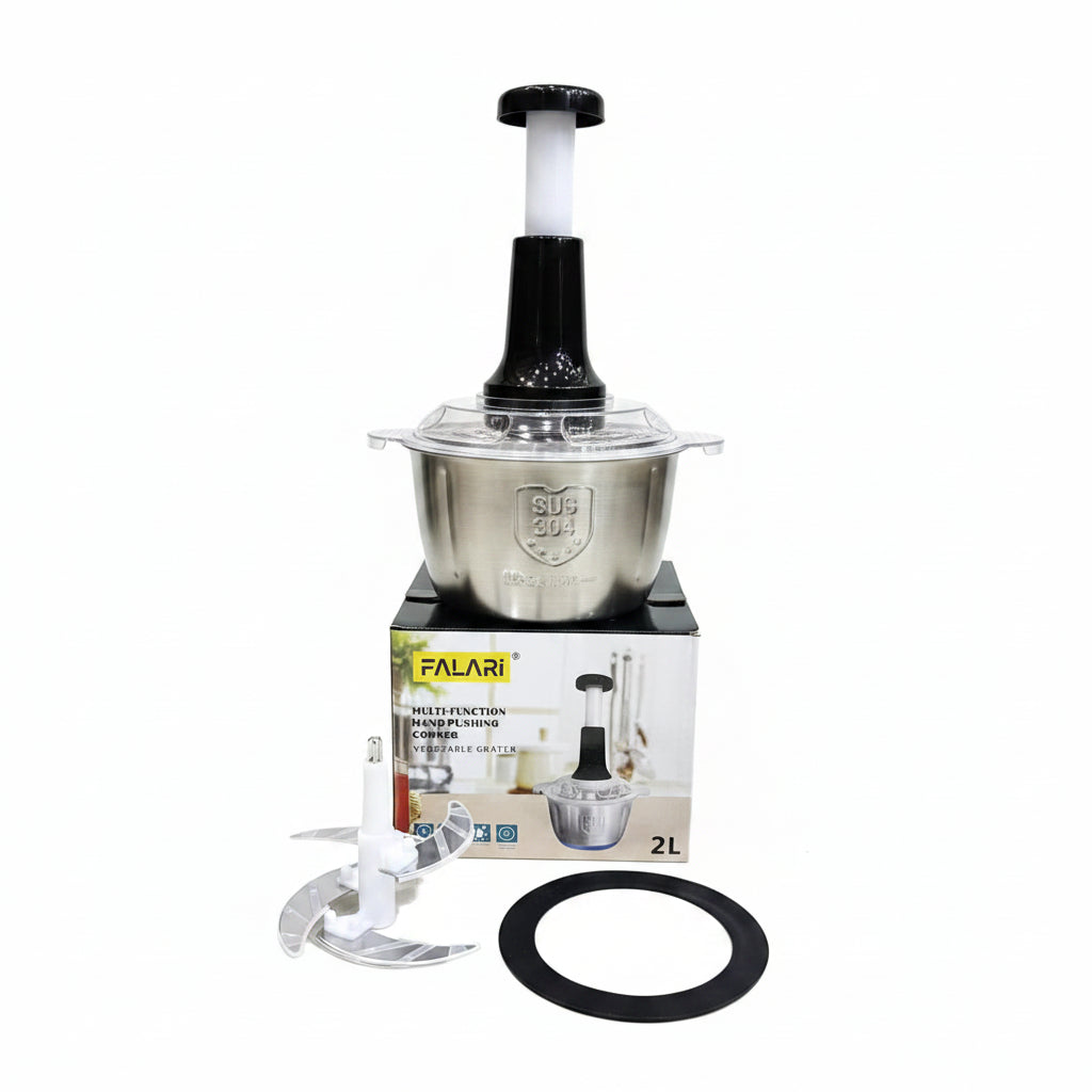 FALARI Multi-Function Hand-Pushing Cooker & Vegetable Grater-Each