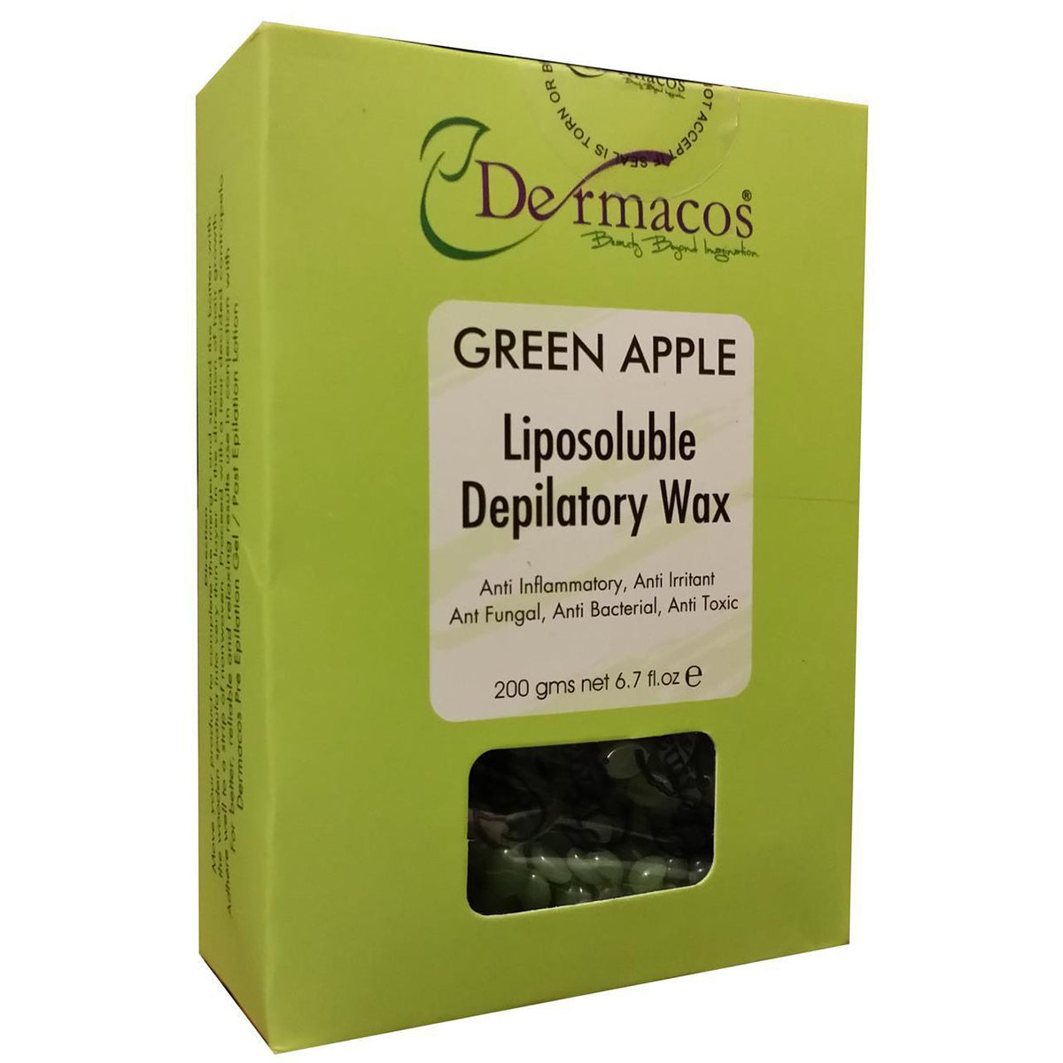 Dermacos Liposoluble Depilatory Wax - Apple