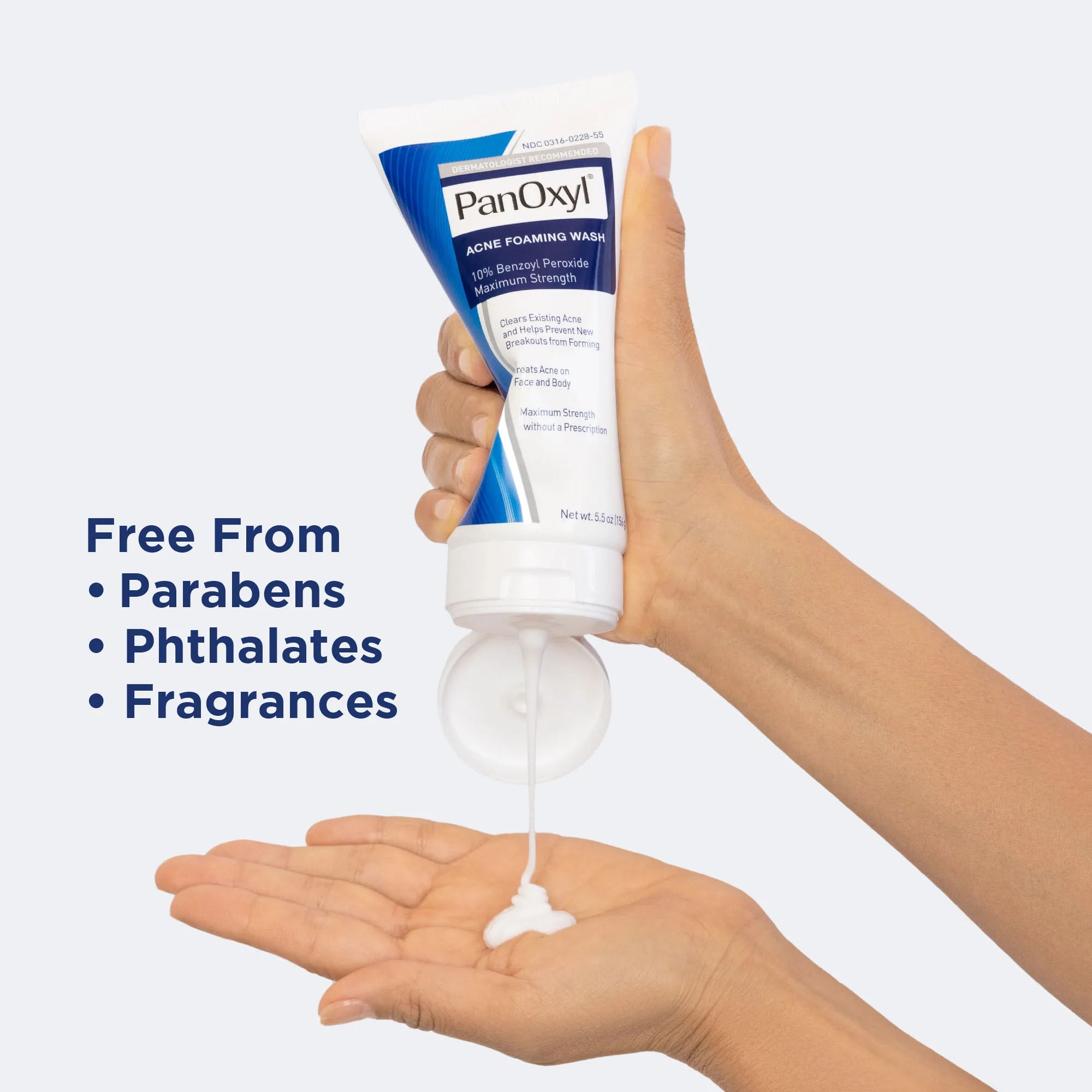 PanOxyl 10% Benozyl Peroxide Facewash For Acne And Pimples 156g