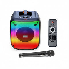 Xtreme Twist 860 Rechargeable Mobile Bluetooth 8" Speaker with Wireless Mic & Remote