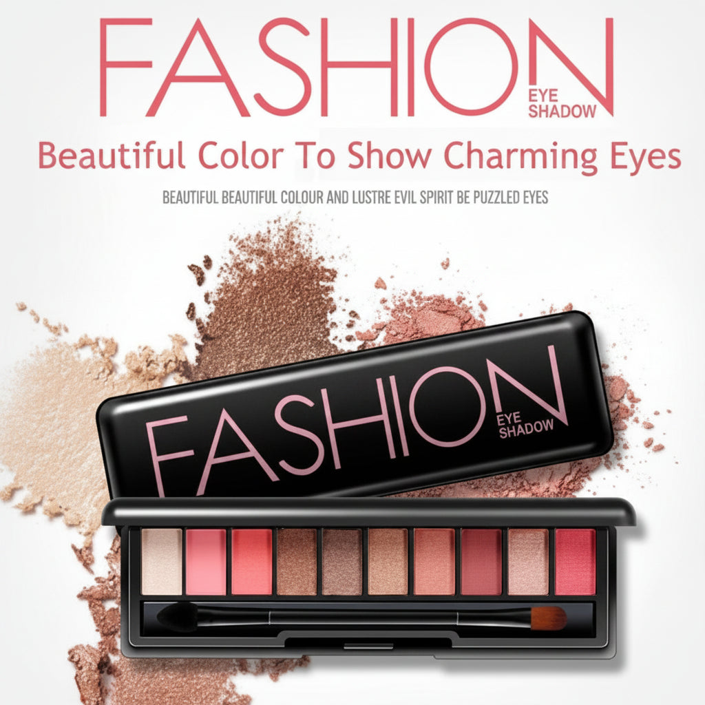 Fashion 10 Color Eye Shadow