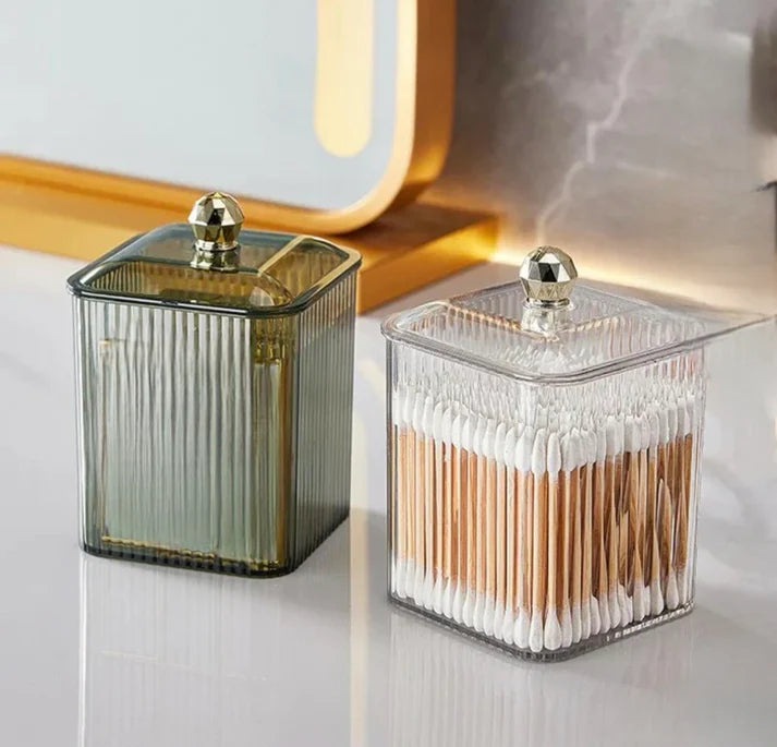Acrylic Square Swab Storage Box - Each