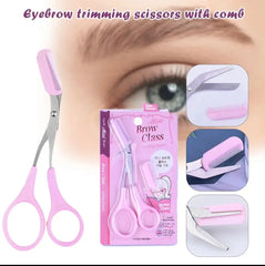Eyebrow Scissors with Comb - Each