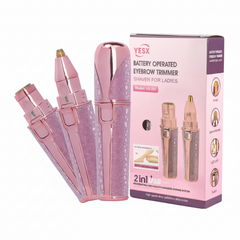 YESX 2 in 1 Eyebrow Trimmer & Facial Hair Shaver - Each