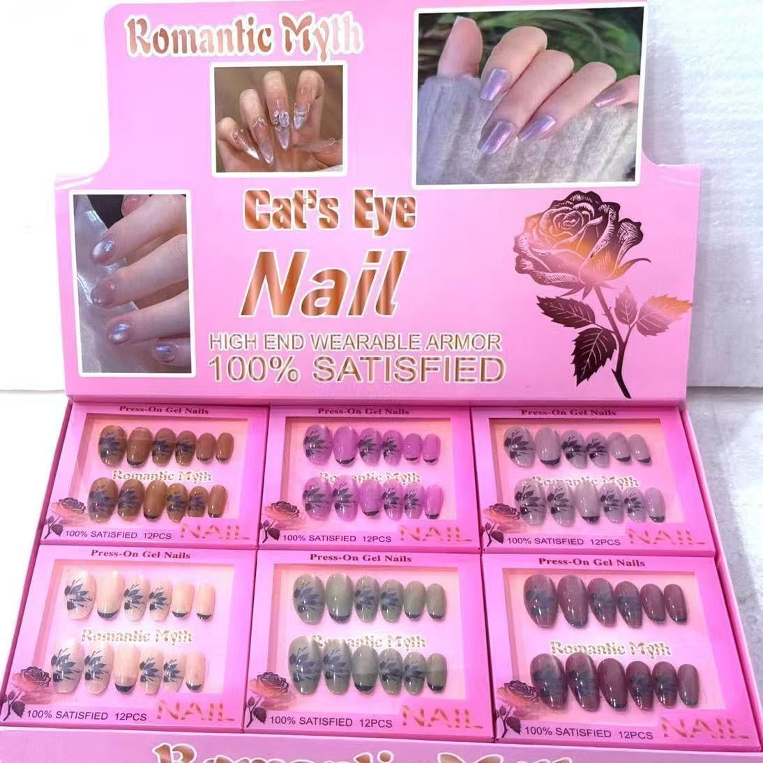 Romantic Myth Cat's Eye Press-On Nails