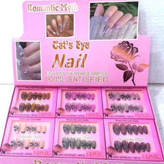 Romantic Myth Cat's Eye Press-On Nails