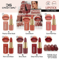 Crazy Girl Long Lasting Waterproof Lipstick