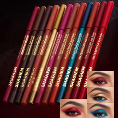 SHAGIEM Waterproof Eyeliner - Set of 12