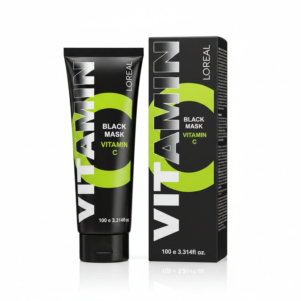 Loreal Black peel-off face mask - 100ml