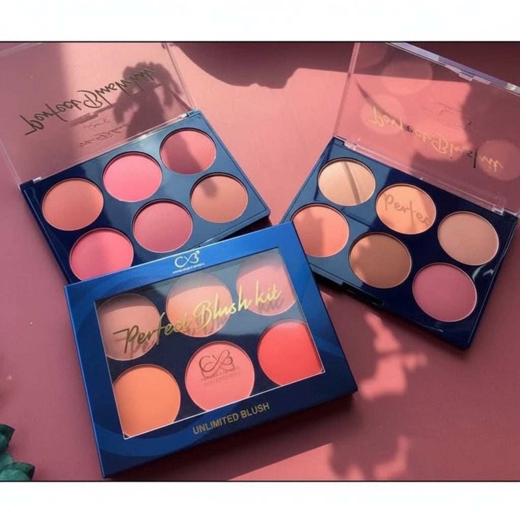 CVB Blush & Contour Kit – Sculpting & Radiant Face Makeup Palette