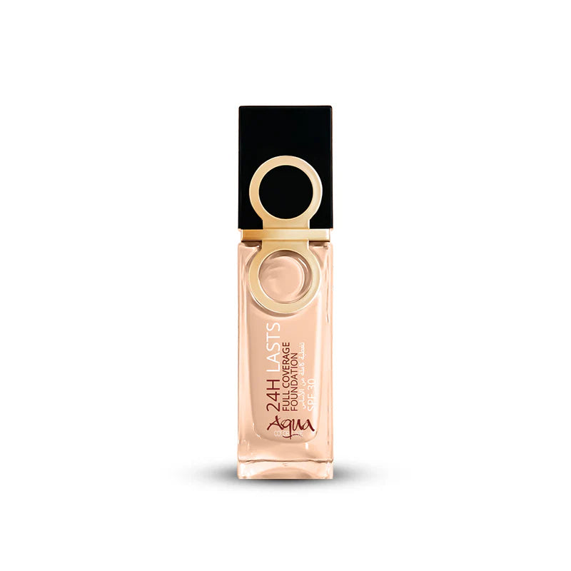 Aqua Color 24H Last Full Coverage Foundation - 25ml