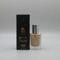 Kashees High Coverage Foundation Long Wear Waterproof - 15ml