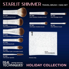 Real Techniques Starlit Shimmer Brush Set - 11 Pcs