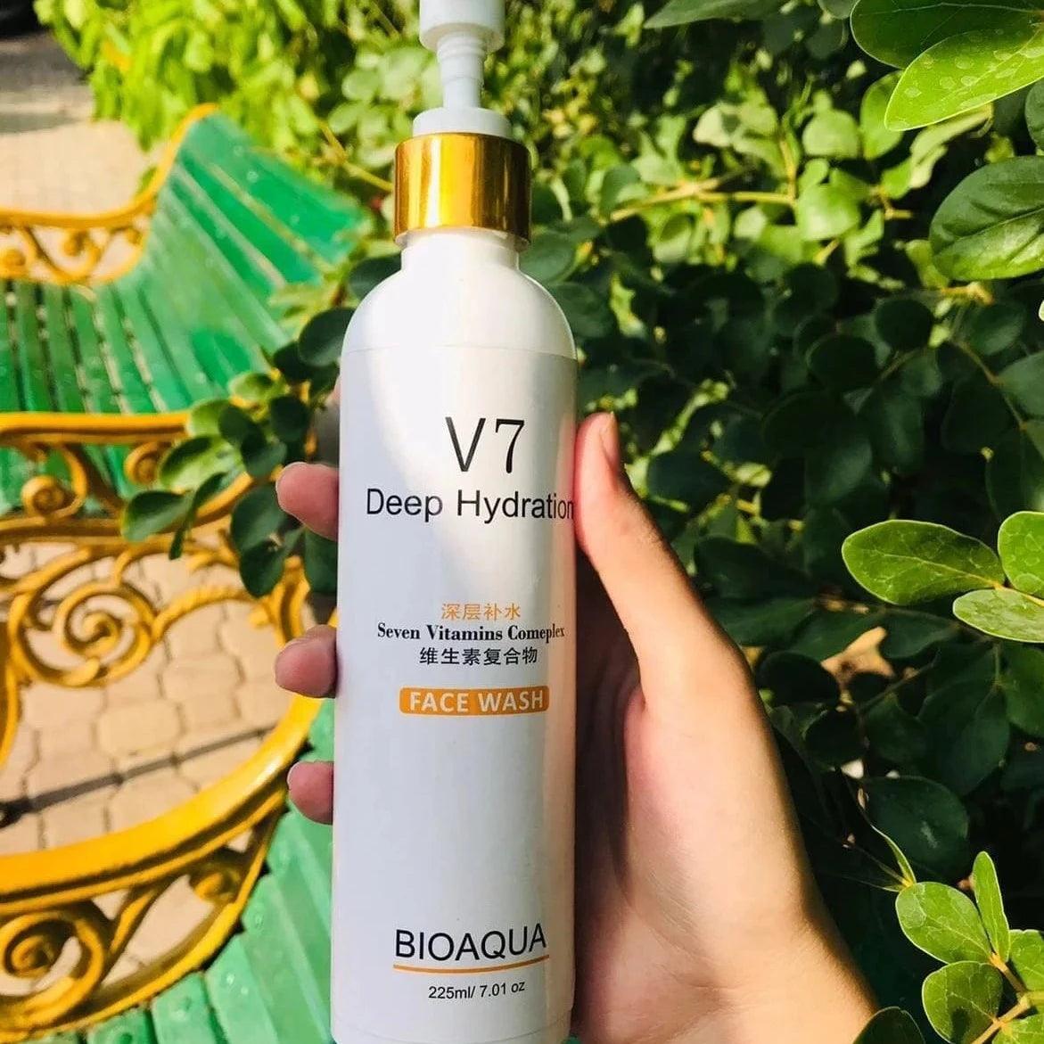 Bioaqua V7 Deep Hydration Face Wash - 225ml