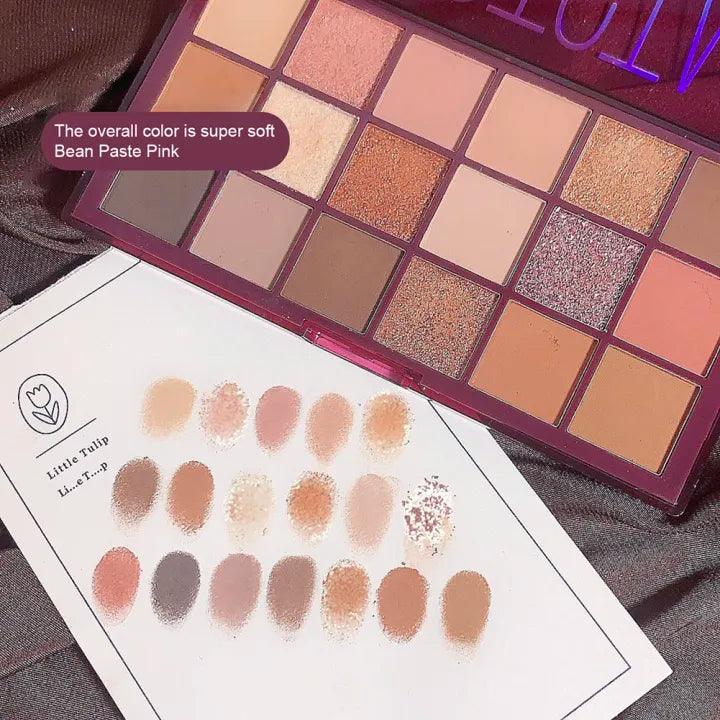 Huda Moji Eye Shadow Palette - 18 Colors
