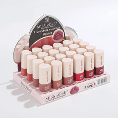 Miss Rose Azure Sky & Vermillion Lipstick