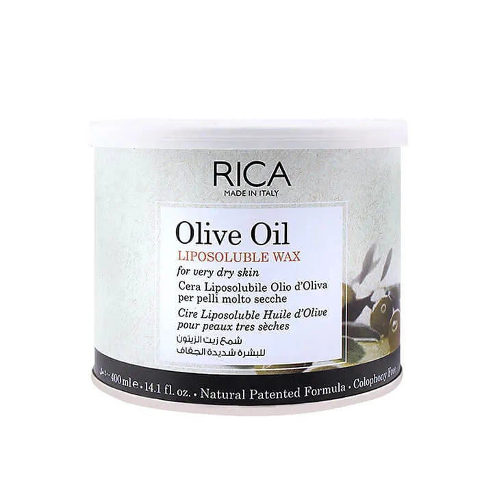 Rica Olive Oil Dry Skin Liposoluble Wax - 400g