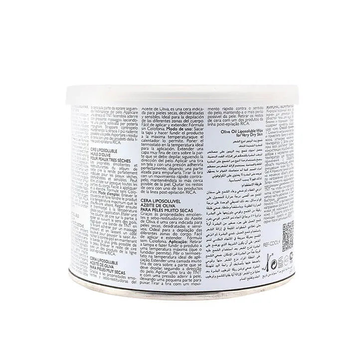 Rica Olive Oil Dry Skin Liposoluble Wax - 400g