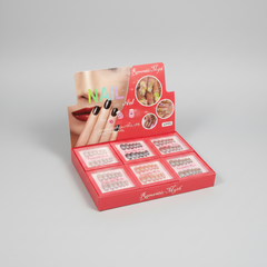 Romantic Myth Nail Art  Press On Gel Nails - Each Box 12Pcs