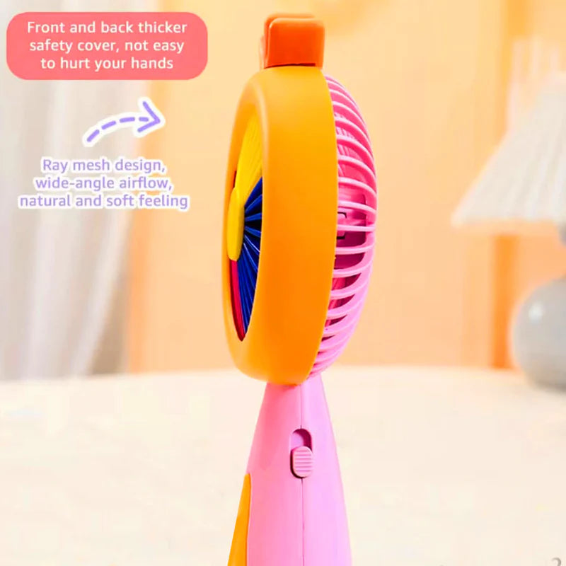 Portable Light Charging Fan C-TYPE Charging HQ66-23B