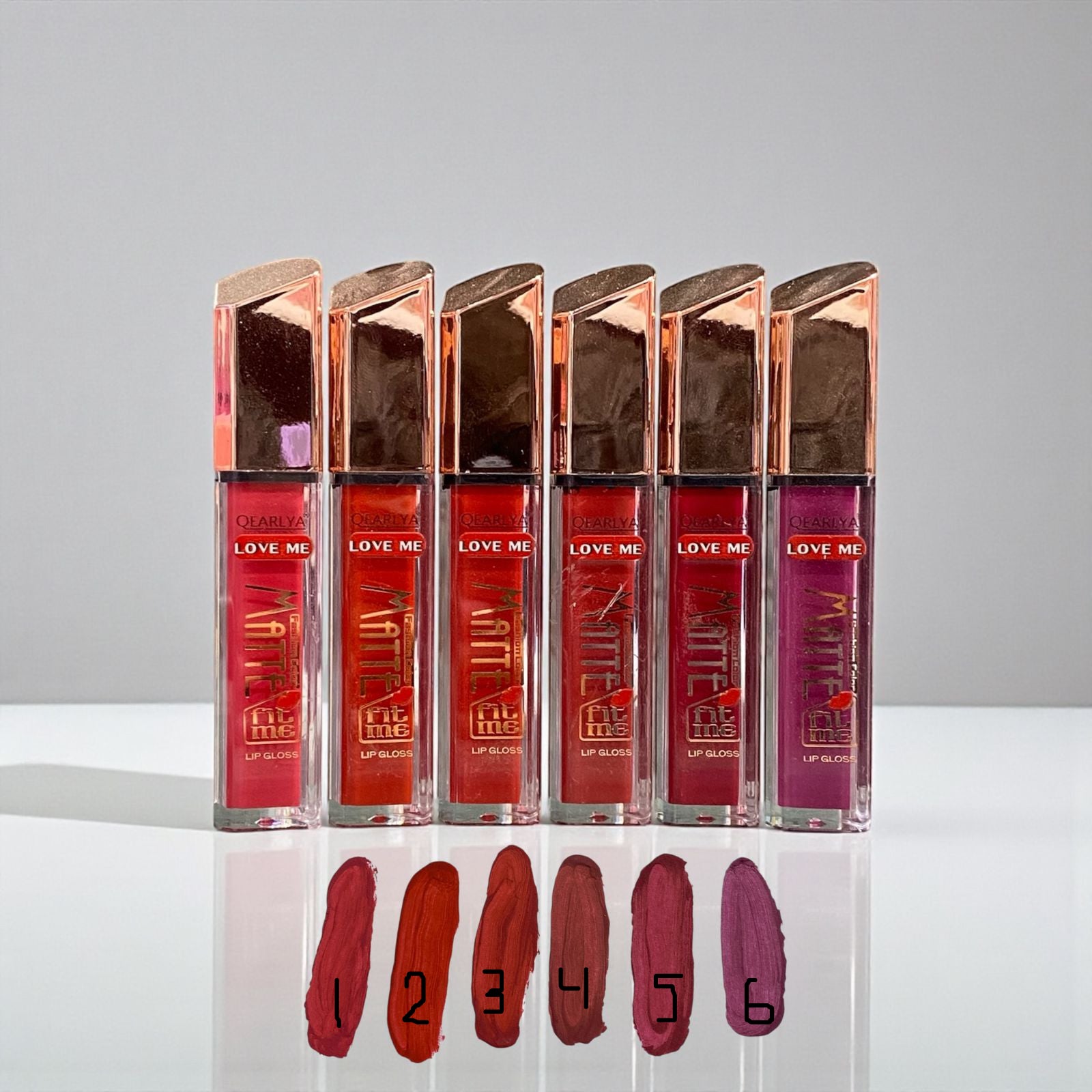 Qearlya Love Me Matte Lip Gloss Set