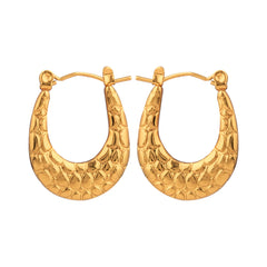 Stainless Steel  Golden Hoops Chronicles - Each Set