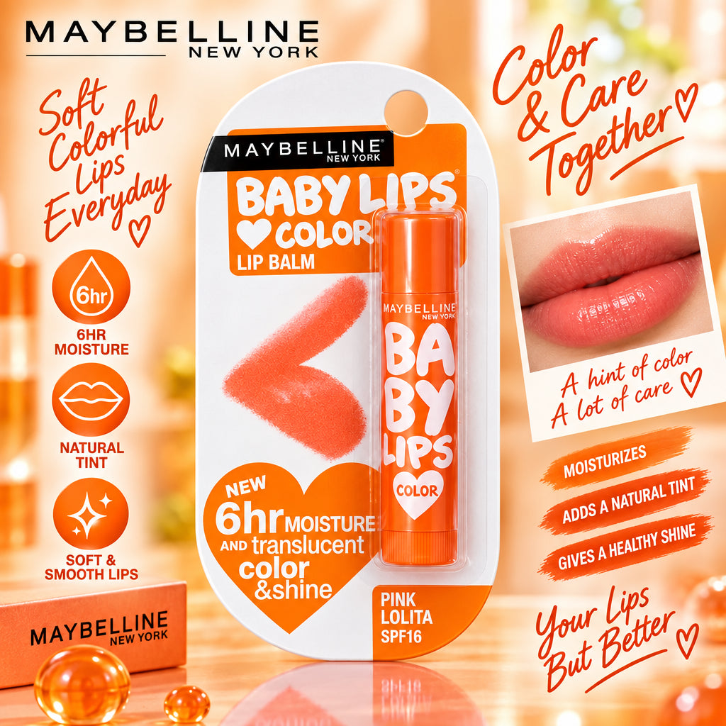 Maybelline New York Tinted Lip Balm 