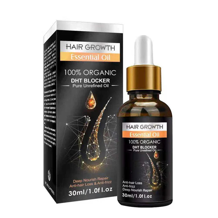 Pack Of 02 Hair Growth Oil Derma Roller - 0.55mm