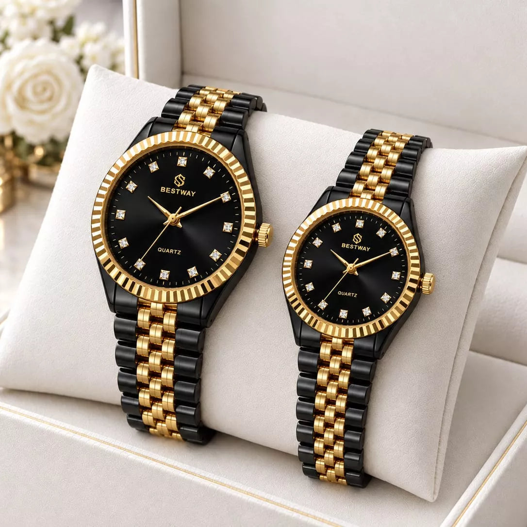 Best Way Couple Watch - With Normal Box