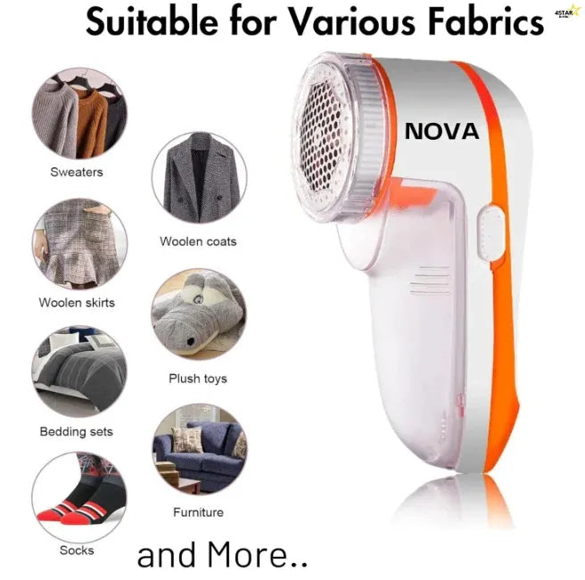 Nova Lint Remover NLR-208 Electric Fabric Shaver