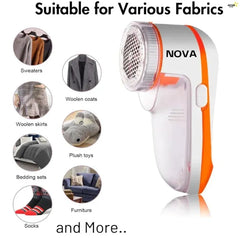 Nova Lint Remover NLR-208 Electric Fabric Shaver