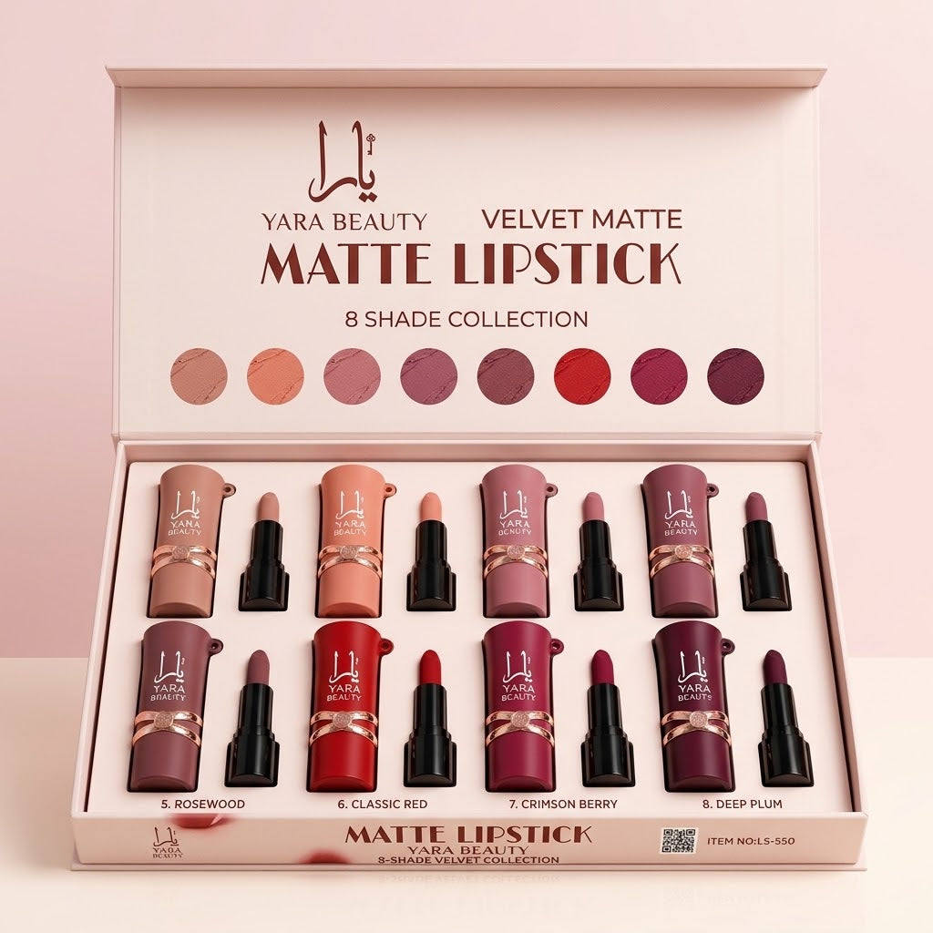 Yara Matte Velvet Lipsticks