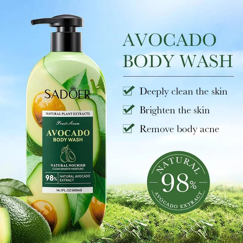 Sadoer Avocado Body Wash – 400ml