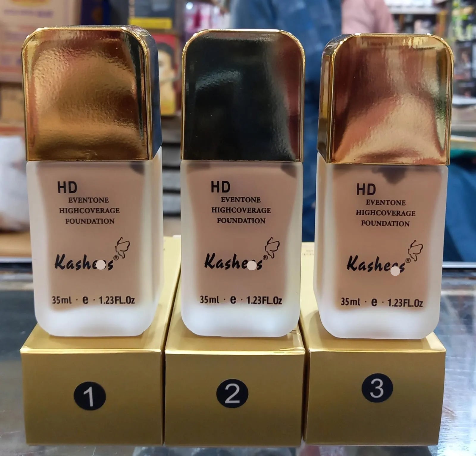 Kashee's Eventone Highcoverage Foundation - 35ml