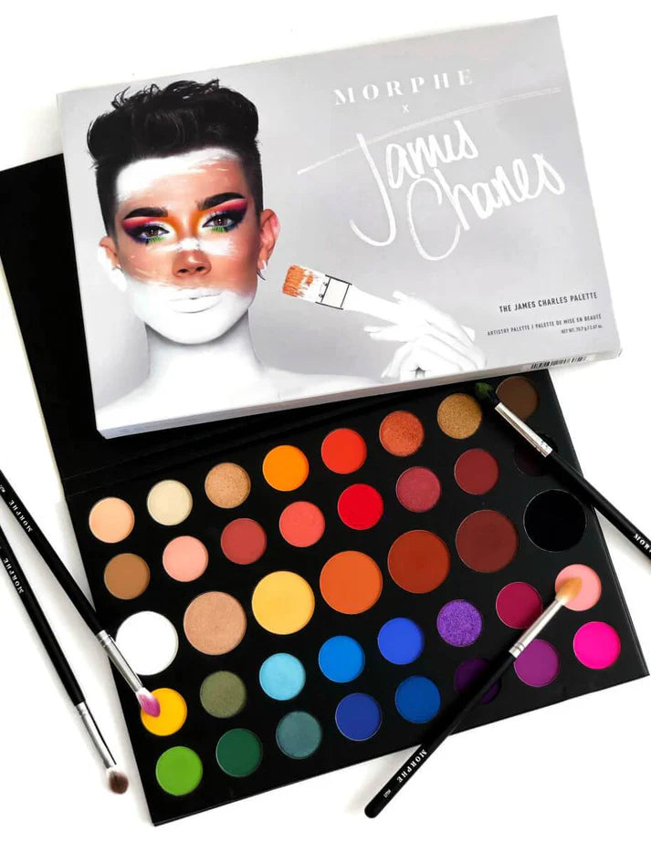 32 Colors Morphe James Charles Artistry Eyeshadow Palette