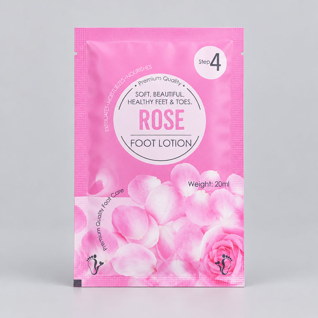 Rose 4-Step Foot Spa & Pedicure Kit