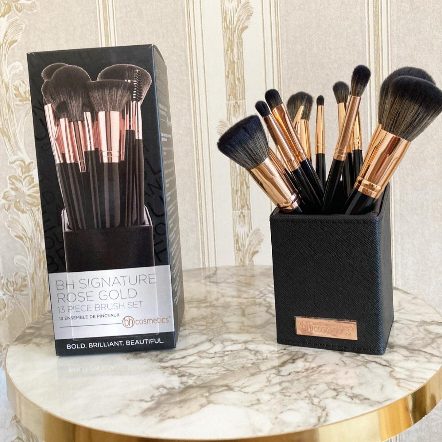 BH Cosmetics Signature Rose Gold Brush Set - 13 Pcs