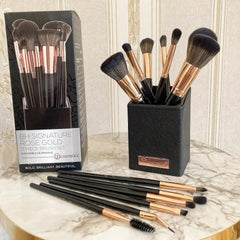 BH Cosmetics Signature Rose Gold Brush Set - 13 Pcs