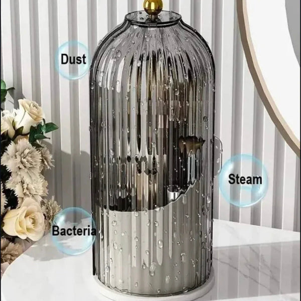 360° Rotating Dustproof Cosmetic Organizer