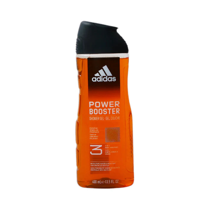 Adidas Power Booster 3-in-1 Shower Gel – 400ml